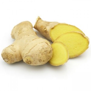 Gingembre frais est le gingérol